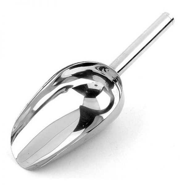 8 Inch Stainless Steel Ice Scoop Flour Ice Cube Shovel Buffet Bar Tools Kitchen Accessories - Image 5