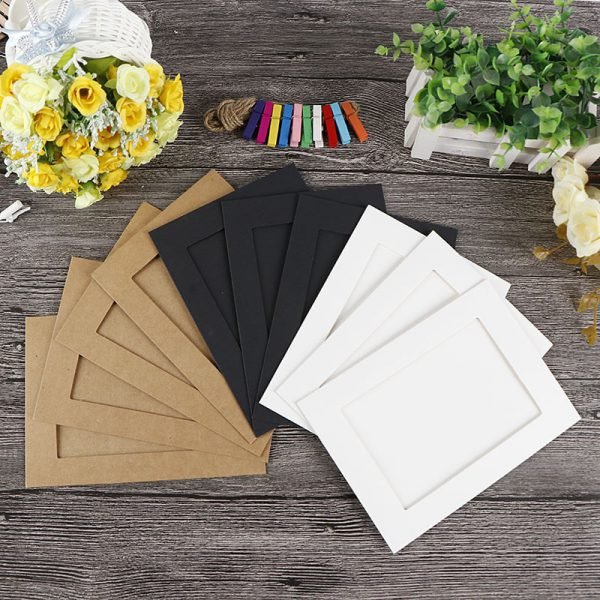 Cadre Photo Frame With Clips And Rope 3/4/5/6/7 Inch Wall Hanging Banner Photo Frame DIY Picture Album Home Wedding Decoration - Image 2