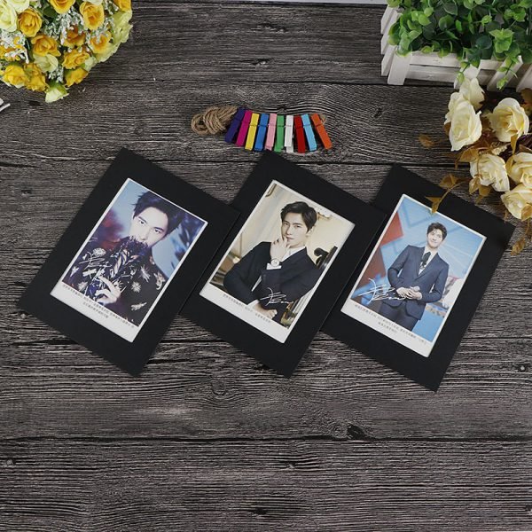Cadre Photo Frame With Clips And Rope 3/4/5/6/7 Inch Wall Hanging Banner Photo Frame DIY Picture Album Home Wedding Decoration - Image 5