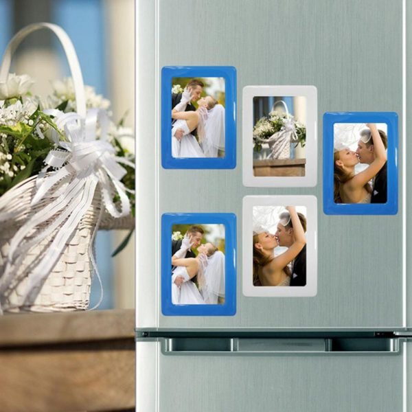 Colorful Magnetic Picture Frames 11.8*16cm Photo Magnets Photoframe Refrigerato PVC 160mm*118mm  Magnetic Photo Frames #42705 - Image 3