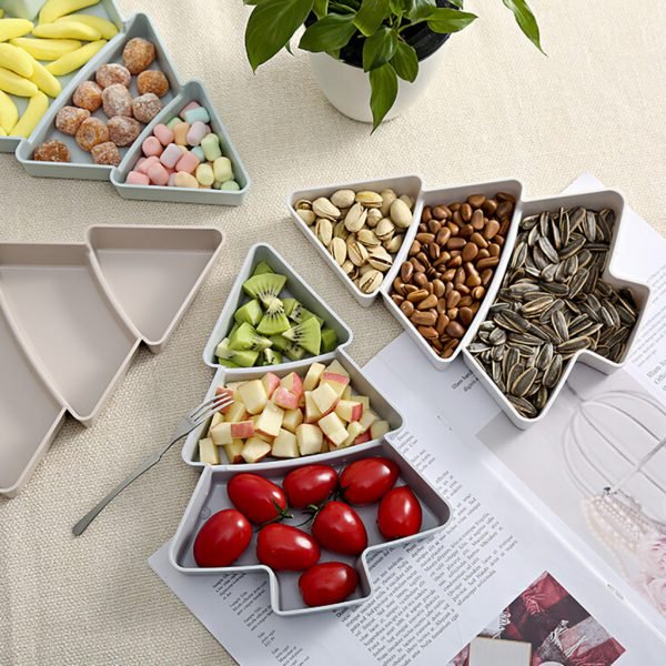 Creative Shape Tree Perfect For Seeds Nuts And Dry Fruits Plates bowl dish plate tableware breakfast tray kitchen home supply