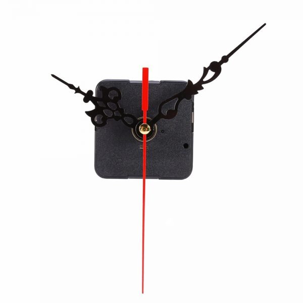 DIY Clock Mechanism Classic Hanging Black Quartz Watch Wall Clock Movement Mechanism Parts Repair Replacement Essential Tools