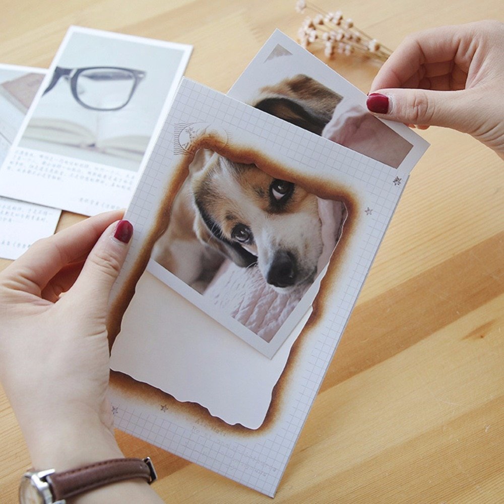 DIY Kraft Paper Photo Frame For Pictures Vintage Frame Photo DIY Baby Photo Holder Wedding Photo Frame Wall Decor - Image 6