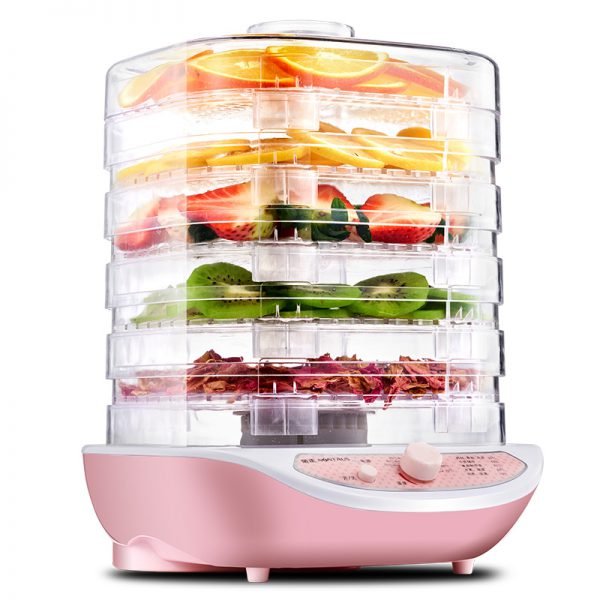 Dried Fruit Vegetables Herb Meat Machine Household MINI Food Dehydrator Pet Meat Dehydrated 5 trays Snacks Air Dryer EU US
