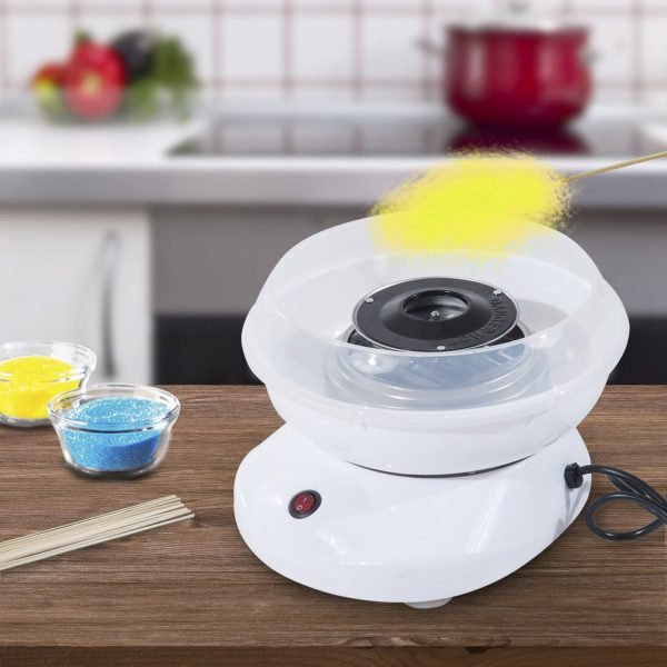 EU Plug 220V Electric Cotton Candy Machine Sugar Cotton Candy Maker Party DIY - Image 3