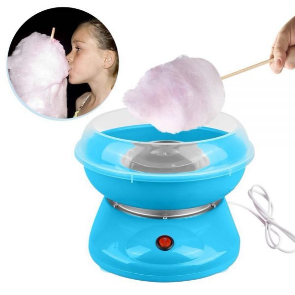Electric DIY Cotton Candy Machine Sugar Cotton Candy Maker Gifts for Kids Children EU Plug 220V
