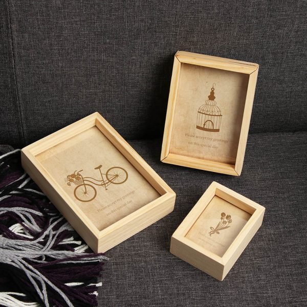 Family Vintage Multi Photo Frame Online Home Decor Art Wooden Wedding Mini Pictures Frames Vintage DIY Family Frame Home Decor - Image 2