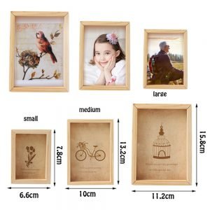 Family Vintage Multi Photo Frame Online Home Decor Art Wooden Wedding Mini Pictures Frames Vintage DIY Family Frame Home Decor