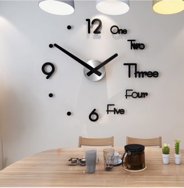 Modern Design Large Wall Clock  For Living Room And Home Decor