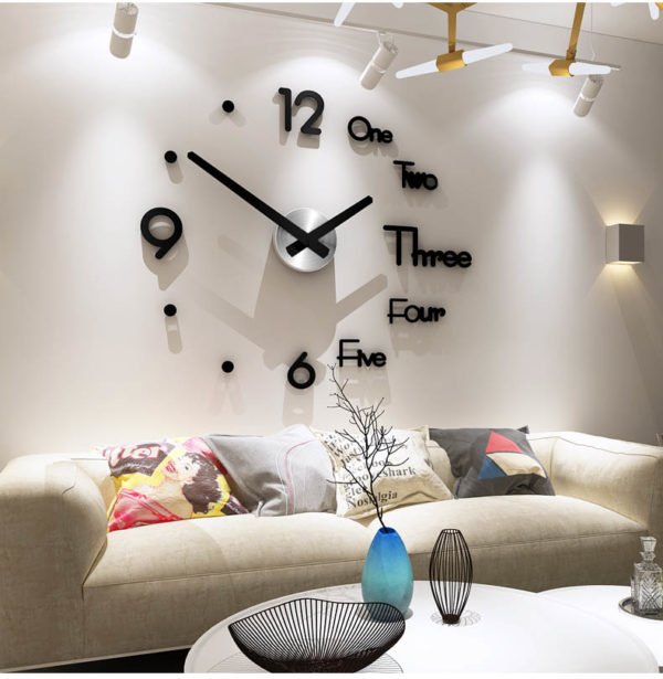 Modern Design Large Wall Clock  For Living Room And Home Decor - Image 4