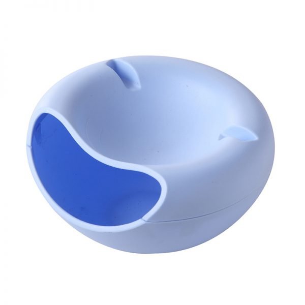 Hot New Arrival Useful Double Layers Snacks Fruit Plate Bowl Dish Phone Holder For TV Lazy Home Kitchen Container Accessories - Image 6