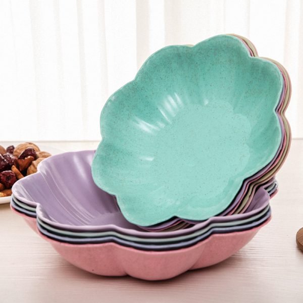 Household fruit bowl living room coffee table plastic small fruit plate candy dish dried fruit plate office snack plate ZSP01288 - Image 2