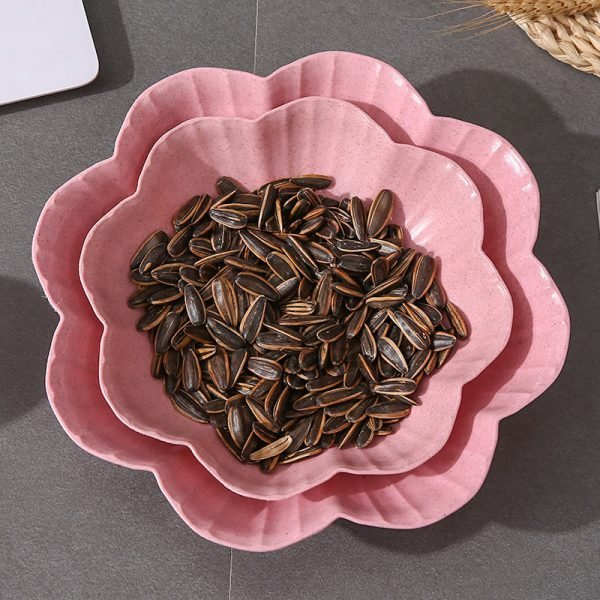 Household fruit bowl living room coffee table plastic small fruit plate candy dish dried fruit plate office snack plate ZSP01288 - Image 3