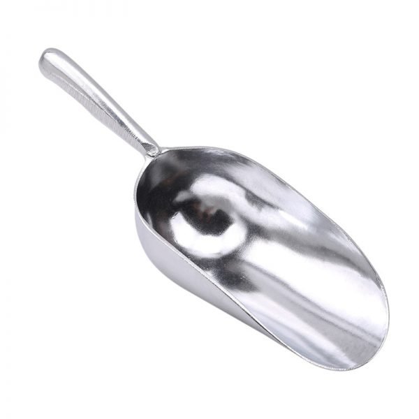 Ice Scoops Shovel Food Flour Candy Scoop For Bar Commercial Kitchen Tools Stainless Steel Ice Scraper Food Buffet Candy Bar