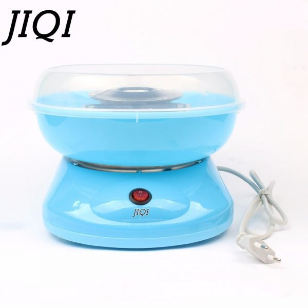 JIQI 110V 220V DIY Electric Sweet Cotton Candy Maker Mini Portable Sugar Fairy Floss Marshmallow Machine Party Gifts EU US Plug - Image 2