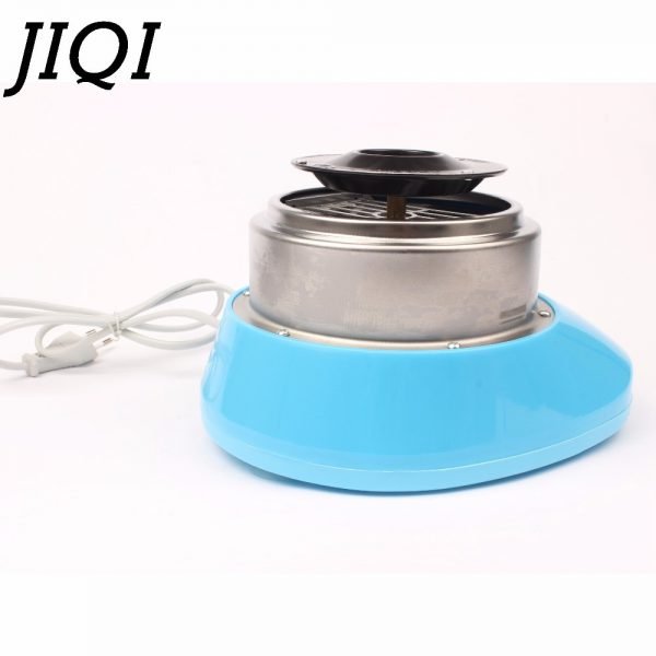 JIQI 110V 220V DIY Electric Sweet Cotton Candy Maker Mini Portable Sugar Fairy Floss Marshmallow Machine Party Gifts EU US Plug - Image 4