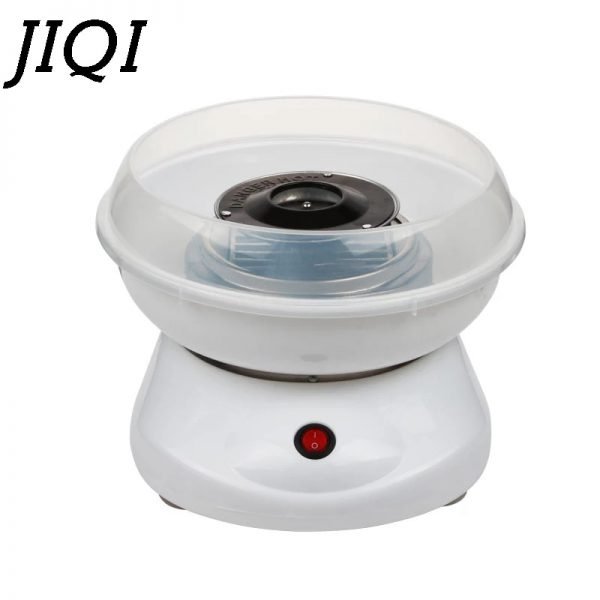 JIQI Electric DIY Sweet Cotton Candy Maker Mini Portable Cotton Sugar Fairy Floss Marshmallow Machine Kids Gifts 110V 220V EU US - Image 2