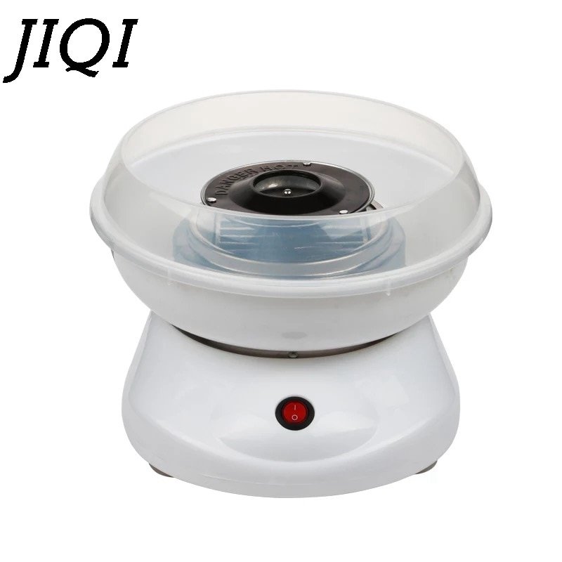 JIQI Electric DIY Sweet Cotton Candy Maker Mini Portable Cotton Sugar Fairy Floss Marshmallow Machine Kids Gifts 110V 220V EU US - Image 2