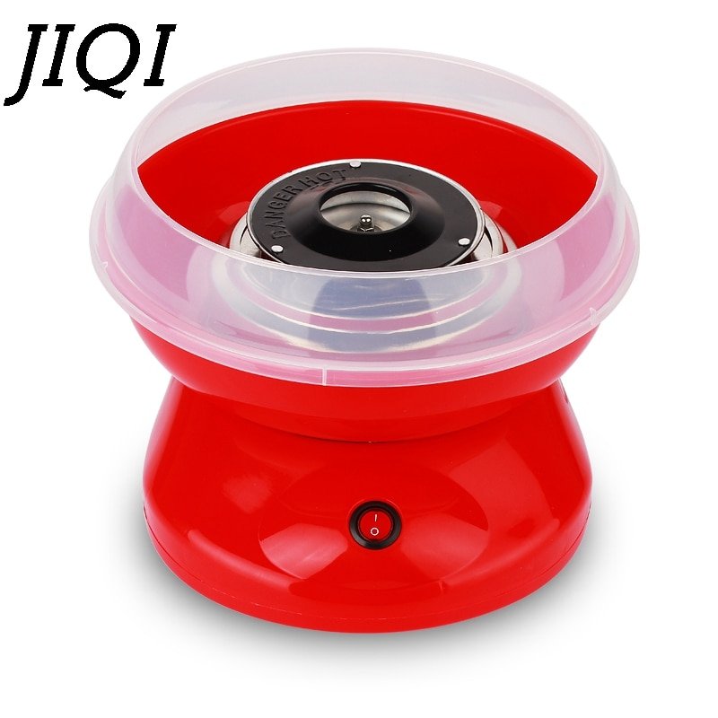 JIQI Electric DIY Sweet Cotton Candy Maker Mini Portable Cotton Sugar Fairy Floss Marshmallow Machine Kids Gifts 110V 220V EU US - Image 5