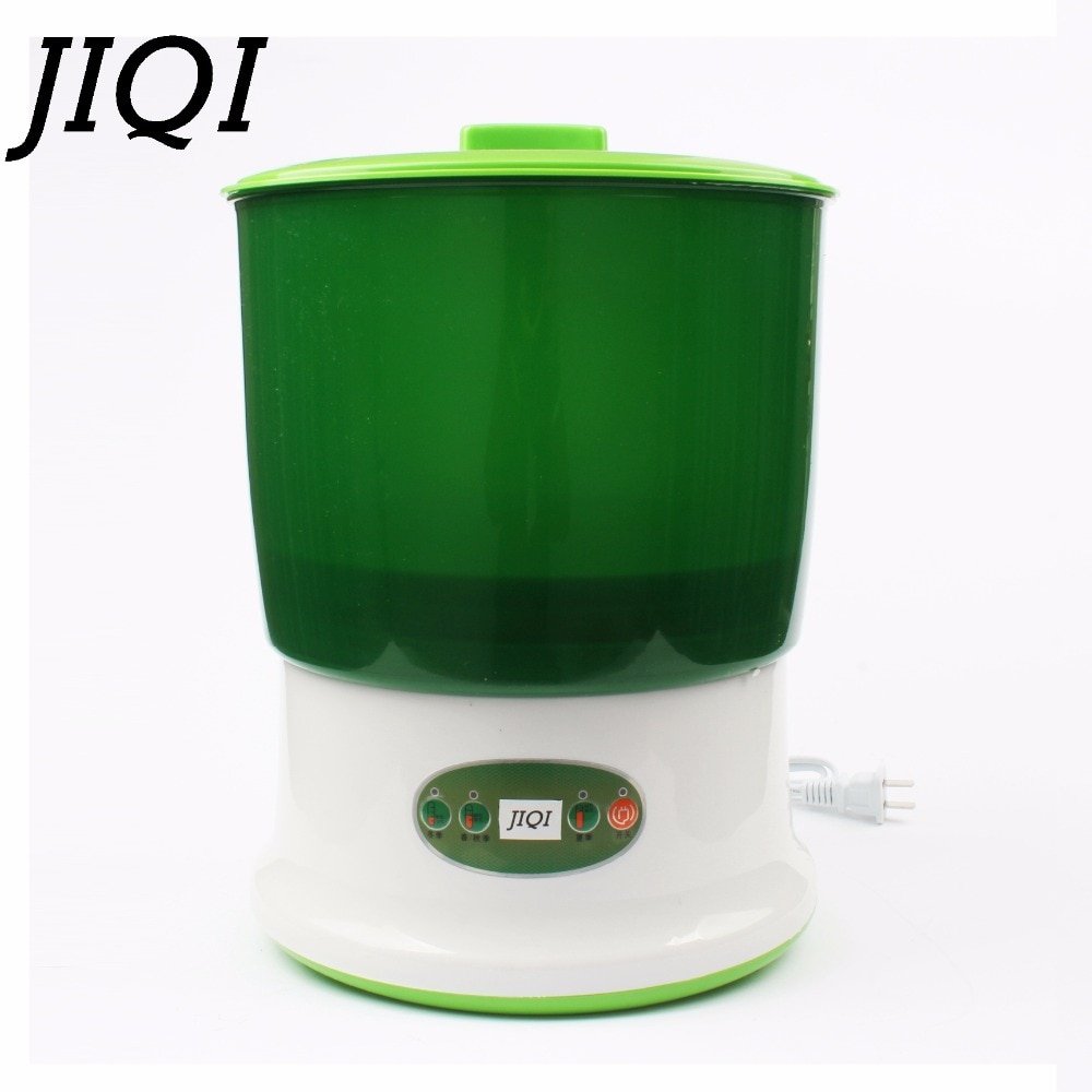 JIQI Home Use Intelligence Bean Sprouts Machine Large Capacity Thermostat Green Seeds Growing Automatic Bean Sprout Machine EU - Image 3