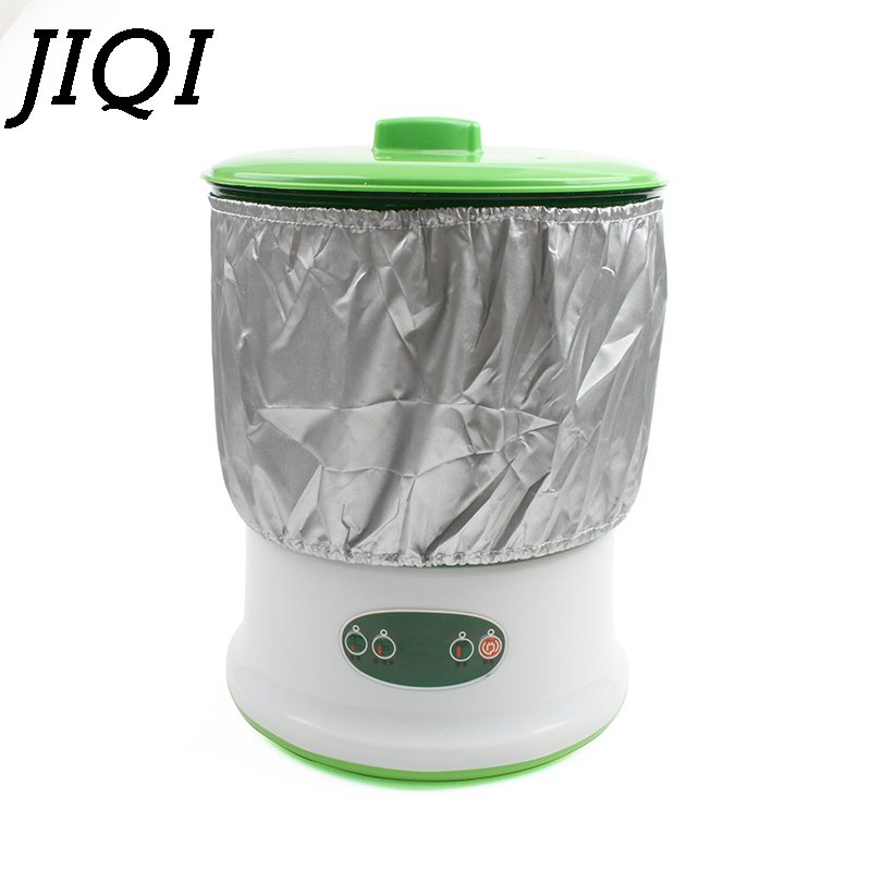 JIQI Intelligent Bean Sprouts Maker household Upgrade Large Capacity Thermostat Green Seeds Growing Automatic Sprout Machine EU - Image 5