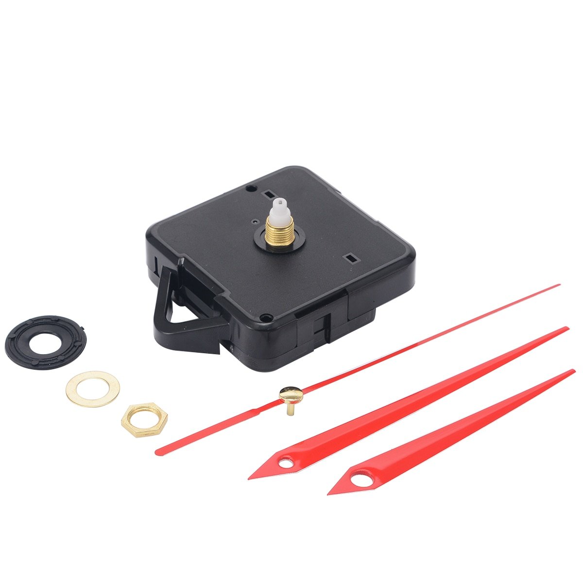 Mayitr Wall Clock DIY Repair Tool Red Hands Quartz Clock Movement Mechanism Parts Kit Replacement Essential Tools - Image 2