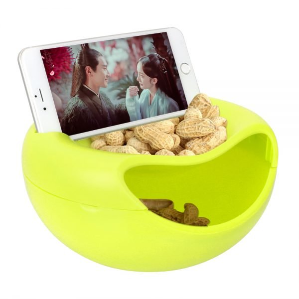Multifunctional Basket Snacks Nut Melon Seeds Bowl Plastic Fruit Dish Double Layer Candy Plate Peels Shells Fruit Skin Box - Image 5