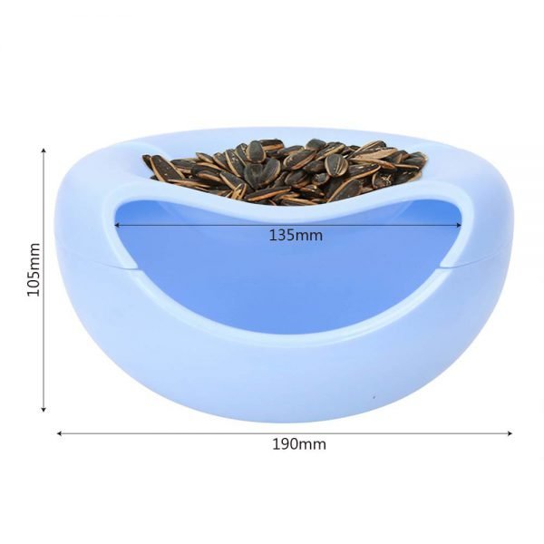 Multifunctional Basket Snacks Nut Melon Seeds Bowl Plastic Fruit Dish Double Layer Candy Plate Peels Shells Fruit Skin Box - Image 6