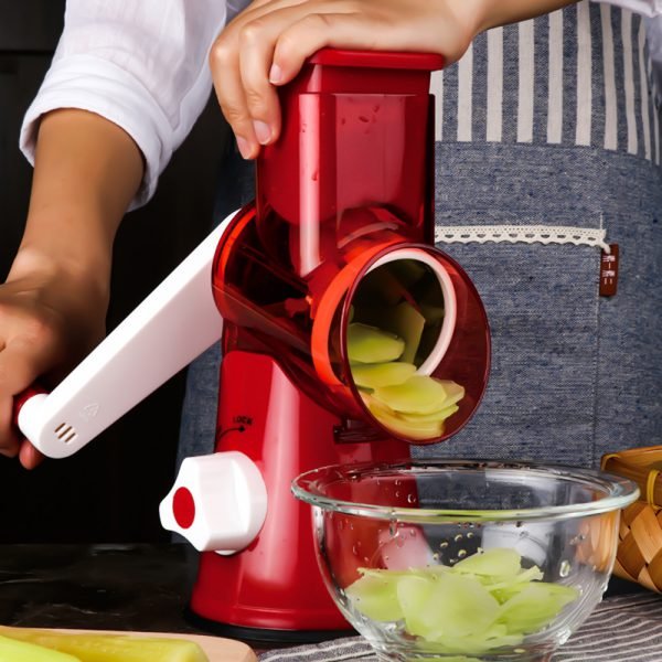 Multifunctional Hand-operated Vegetable Potato Julienne Carrot Shredder Slicer Kitchen Roller Vegetable Cutter Food Processor - Image 2