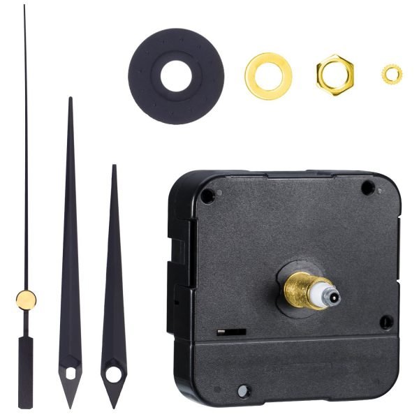 Practical DIY High Torque Clock Mechanism, 3/ 10 Inch Maximum Dial Thickness, 4/ 5 Inch Total Shaft Length (Black) - Image 3