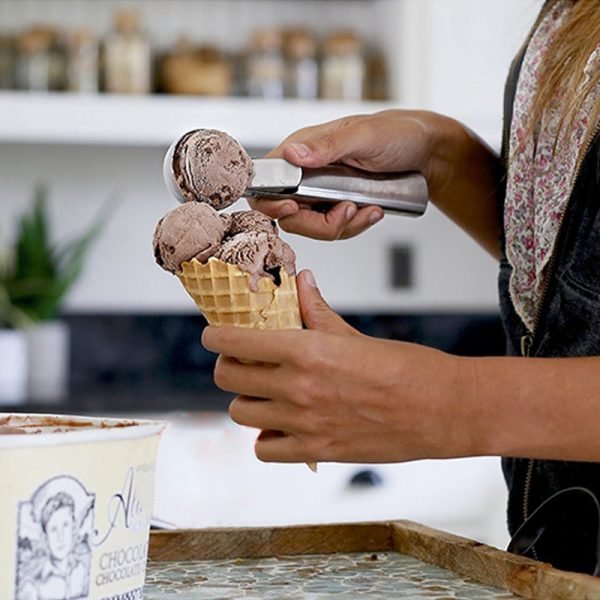 Stainless Steel Ice Cream Scoop Fruit Ice Ball Maker Candy Bar Accessorizes  Ice Cream Spoon Kitchen Gadgets - Image 2