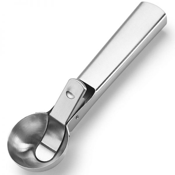 Stainless Steel Ice Cream Scoop Fruit Ice Ball Maker Candy Bar Accessorizes  Ice Cream Spoon Kitchen Gadgets - Image 3