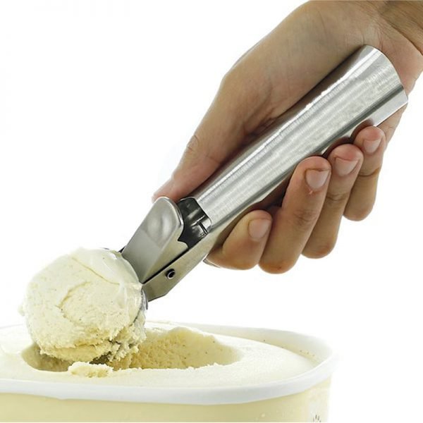 Stainless Steel Ice Cream Scoop Fruit Ice Ball Maker Candy Bar Accessorizes  Ice Cream Spoon Kitchen Gadgets - Image 4