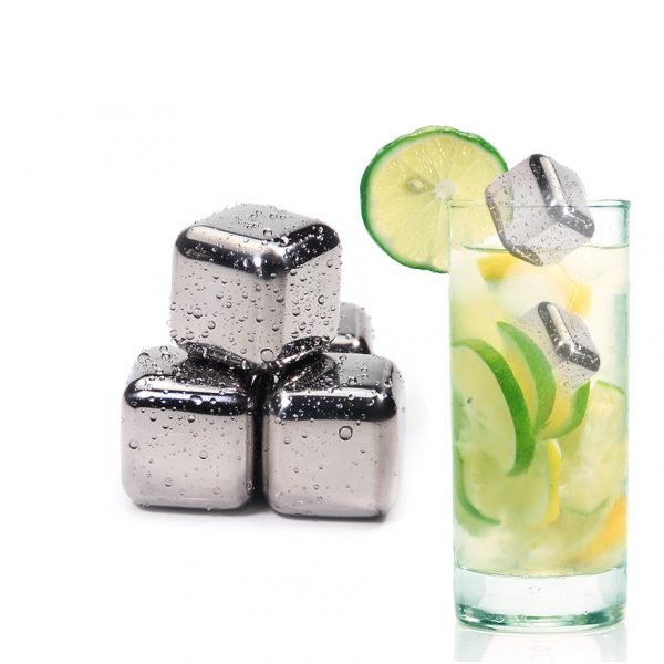 Stainless Steel Ice Cubes, Reusable Chilling Stones for Whiskey Wine, Keep Your Drink Cold Longer, SGS Test Pass - Image 3