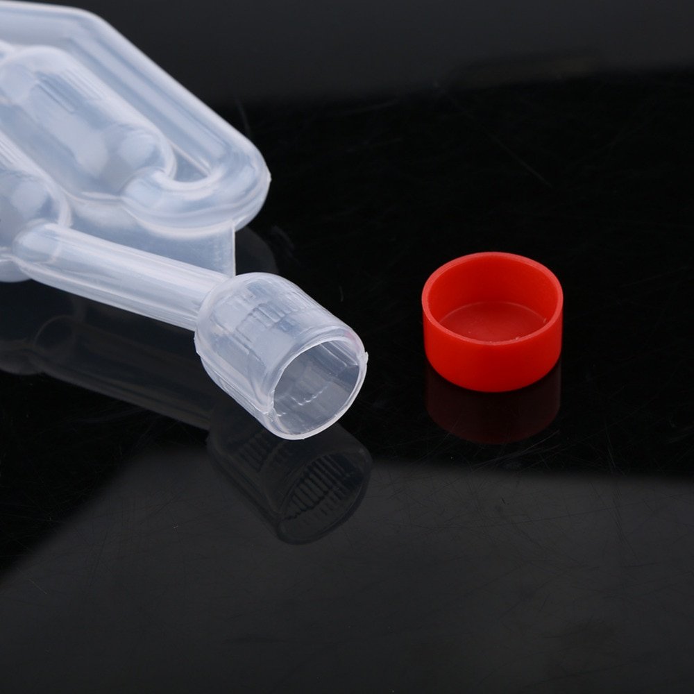 Water Seal Exhaust One way Home Brew Wine Fermentation Airlock Brewing Sealed Plastic Air Lock Check Valve Water Sealed Valves - Image 4