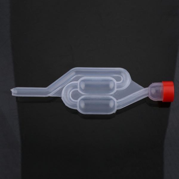 Water Seal Exhaust One way Home Brew Wine Fermentation Airlock Brewing Sealed Plastic Air Lock Check Valve Water Sealed Valves - Image 5