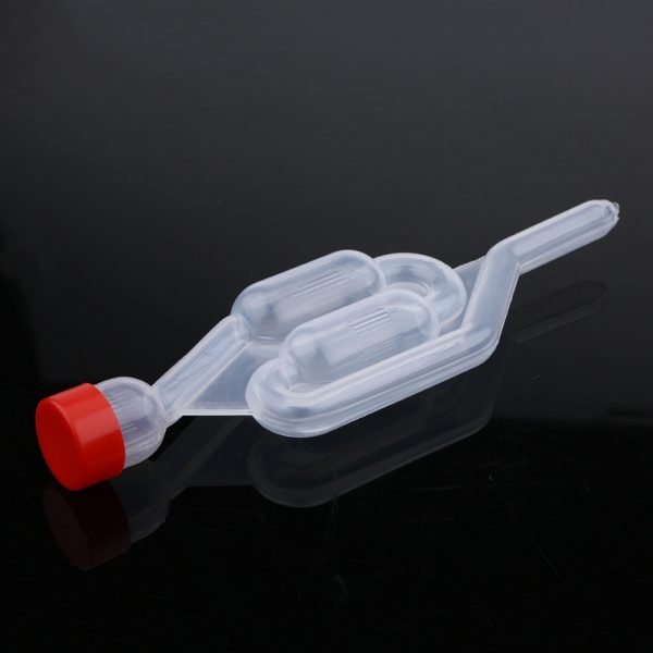 Water Seal Exhaust One way Home Brew Wine Fermentation Airlock Brewing Sealed Plastic Air Lock Check Valve Water Sealed Valves