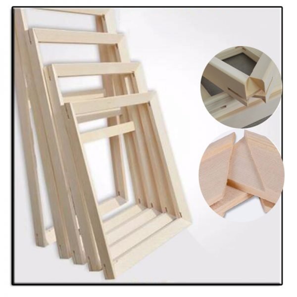 Wood frame for canvas oil painting Factory Price Wood frame for canvas oil painting nature wood DIY frame picture inner frame