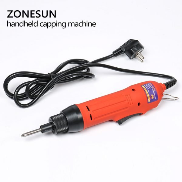 ZONESUN 100% Warranty SG-1550 Portable automatic electric bottle capping machine Cap screwing Machine electric cap sealing - Image 4