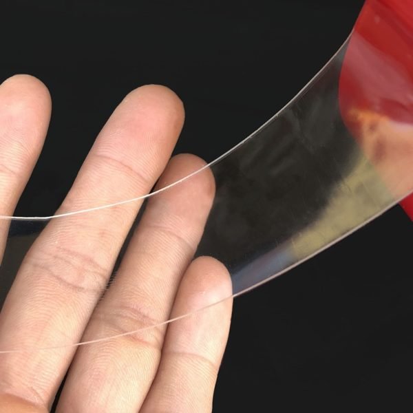 rylybons Red Transparent Silicone Double Sided Tape Sticker For Car High Strength No Traces Adhesive Sticker Living Goods - Image 3