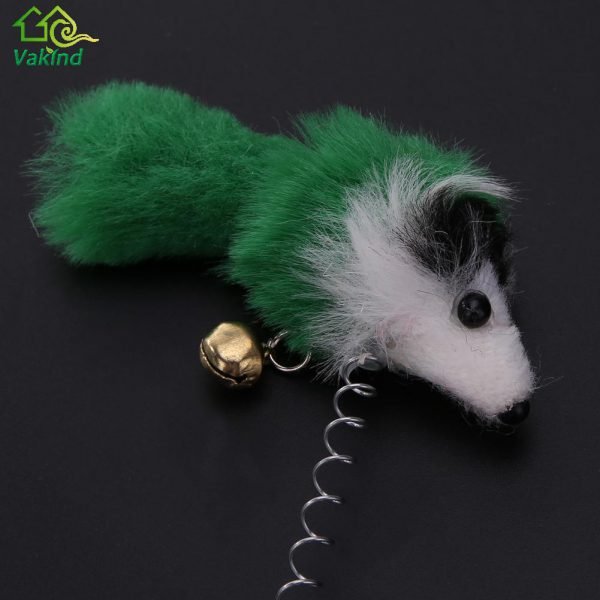 1/3Pcs Funny Cat Toys Elastic Feather False Mouse Bottom Sucker Toys for Cat Kitten Playing Pet Seat Scratch Toy Pet Cat Product - Image 6