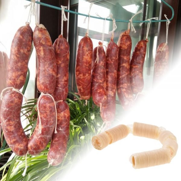 14M * 26MM Roast Sausage Dried Sausage Sausage Hot Dog Collagen Casing