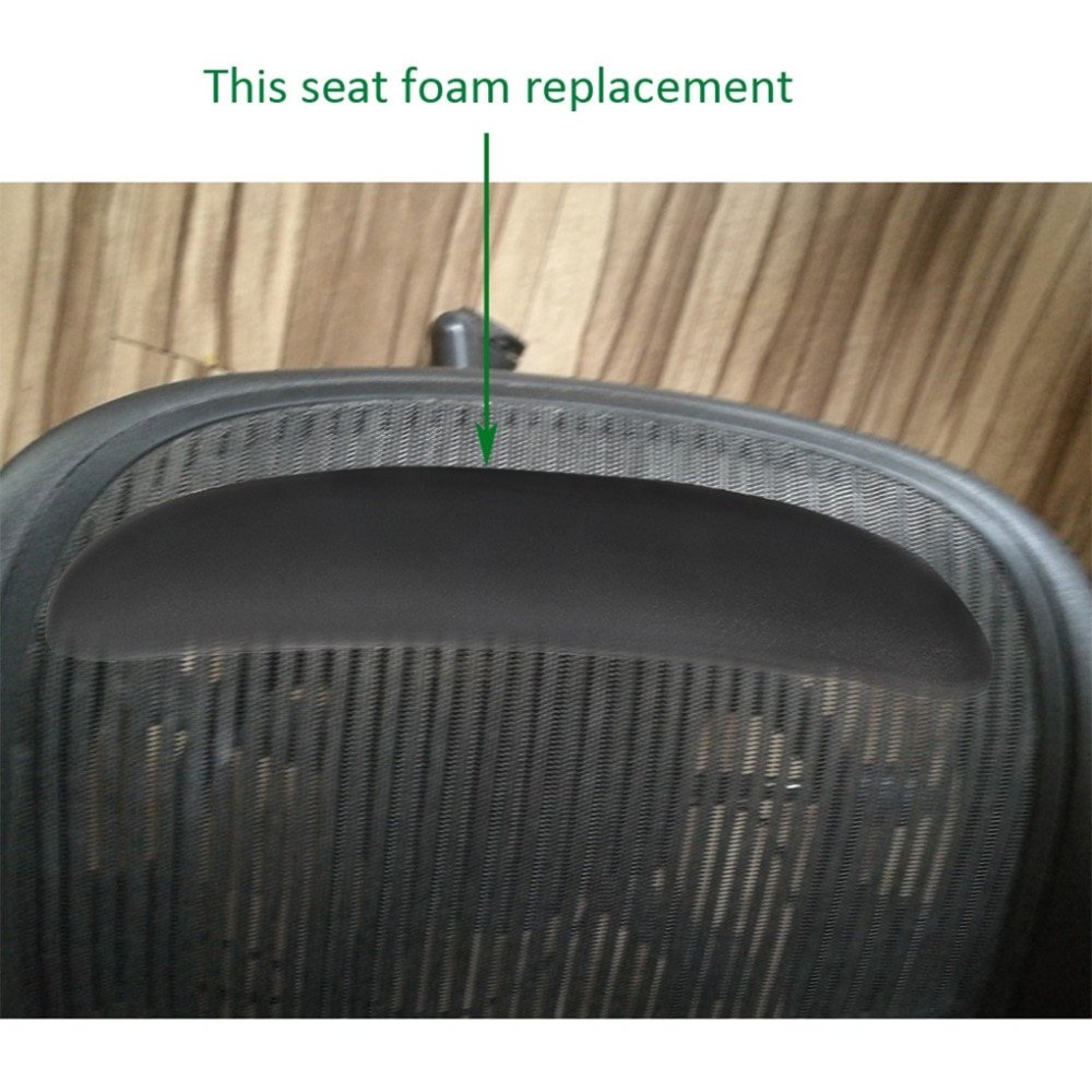 2PCS/lot Black New Seat Foam Replacement for Herman Miller Classic Aeron Chair A B Size QAR-Foam - Image 6