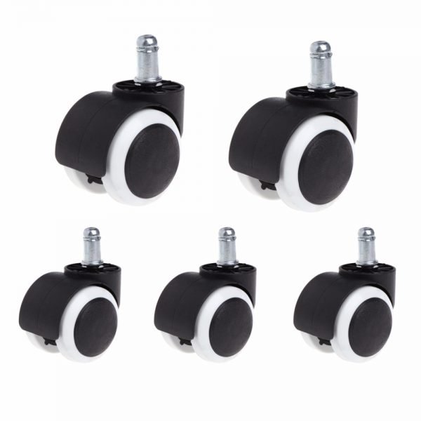 5 Pcs 2" Office Home Chair Swivel Casters Mute Wheel Universal Replacement - Image 3