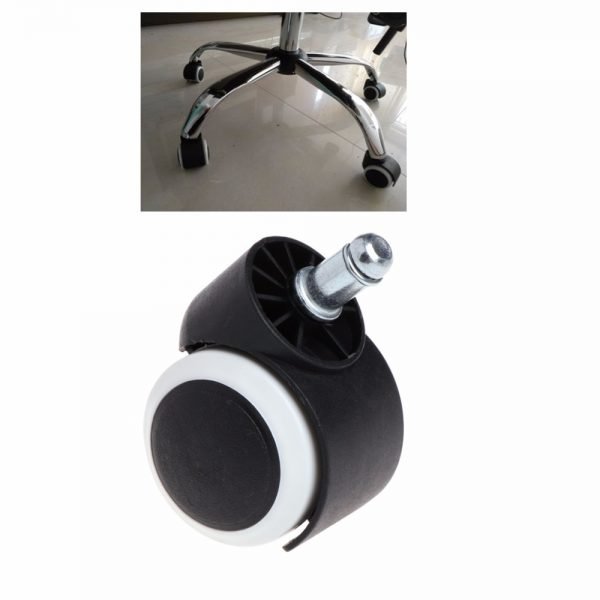 5 Pcs 2" Office Home Chair Swivel Casters Mute Wheel Universal Replacement