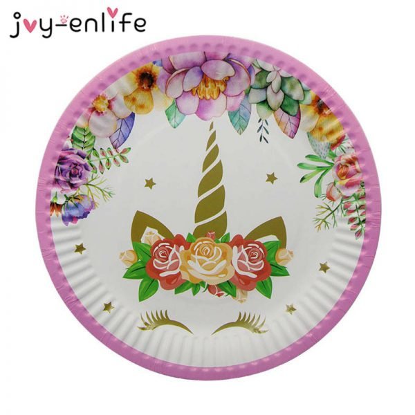 81pcs Unicorn Party Supplies Wedding Decoration Birthday Party Decoration Kids Baby Girl Shower Unicornio Aniversario Decoration - Image 2