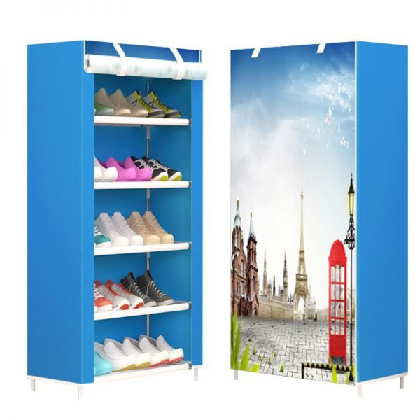 Actionclub Fashion Modern Shoe Rack DIY Assembly Shoe Organizer Rack In The Hallway Simple Shoes Stand Shelf Home Furniture - Image 2