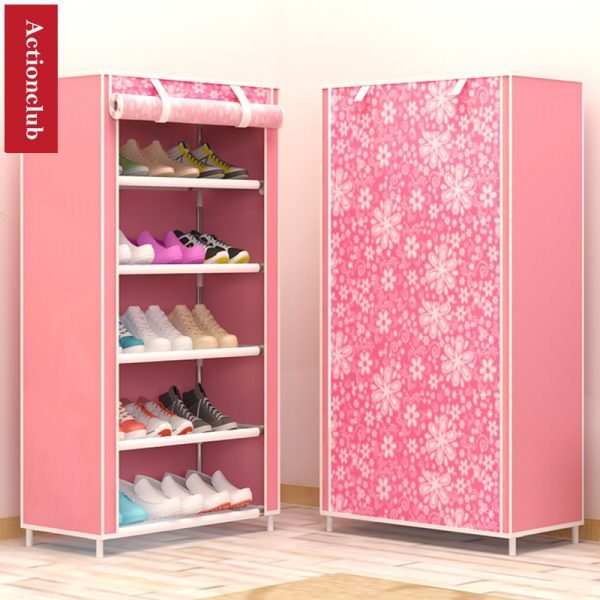 Actionclub Fashion Modern Shoe Rack DIY Assembly Shoe Organizer Rack In The Hallway Simple Shoes Stand Shelf Home Furniture - Image 3