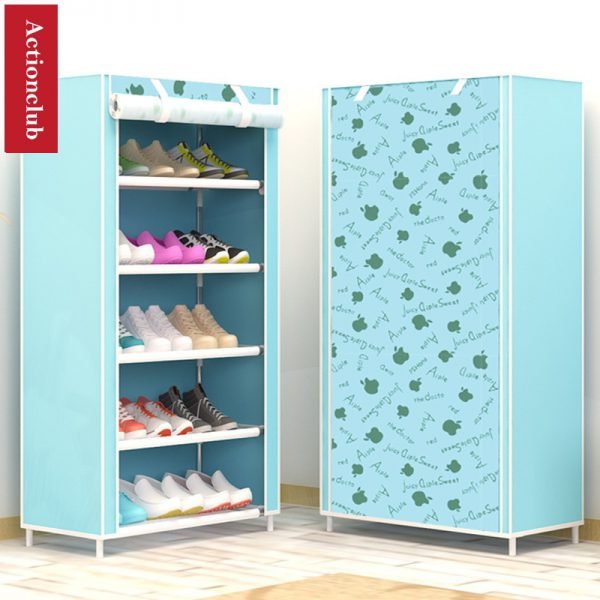 Actionclub Fashion Modern Shoe Rack DIY Assembly Shoe Organizer Rack In The Hallway Simple Shoes Stand Shelf Home Furniture - Image 4