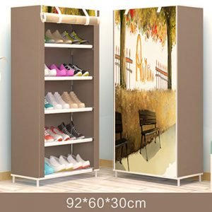 Actionclub Fashion Modern Shoe Rack DIY Assembly Shoe Organizer Rack In The Hallway Simple Shoes Stand Shelf Home Furniture